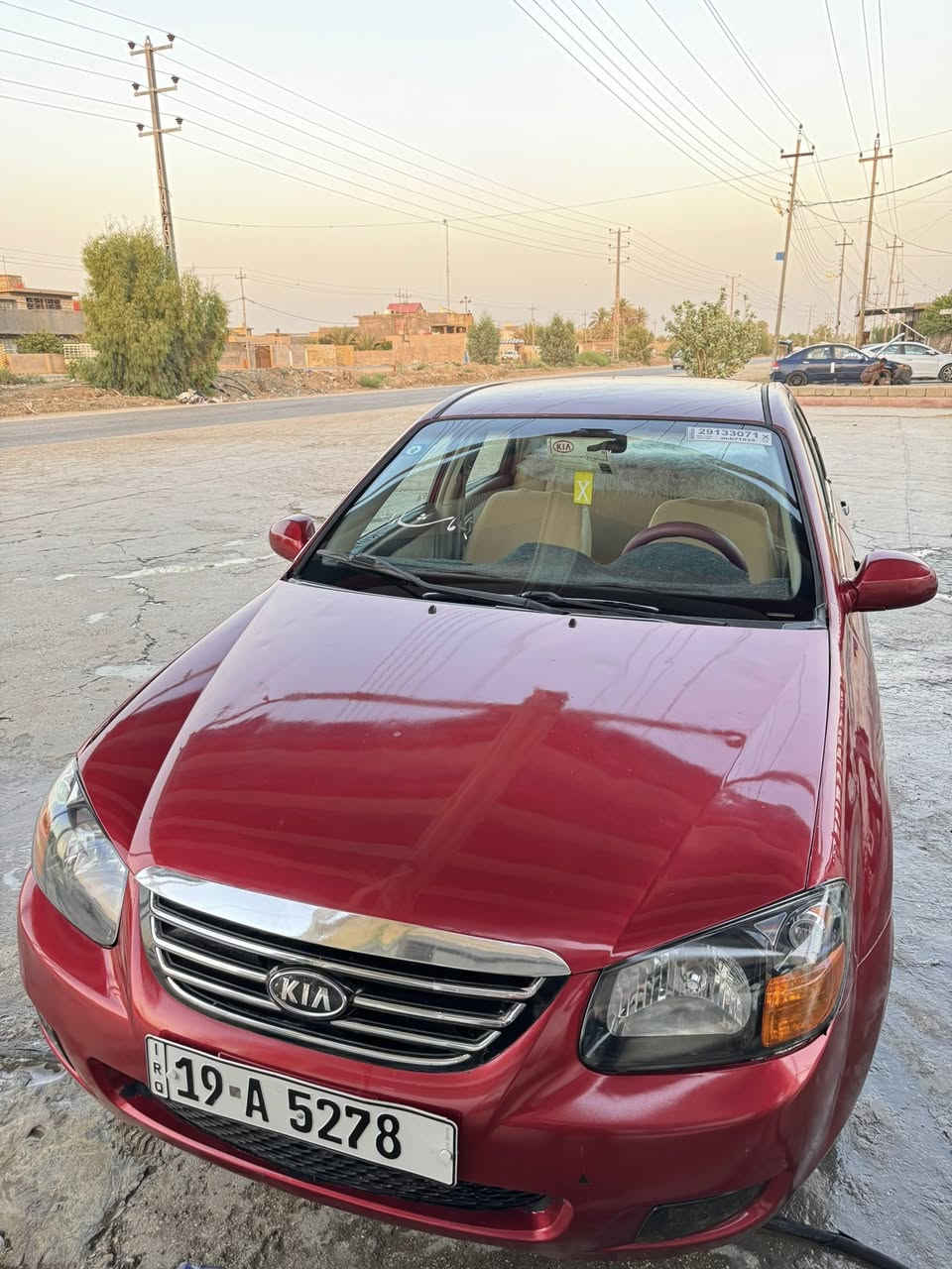 السلام عليكم سبكترا   2006 
السيارة كير ومحرك مكفولات  تخم تاير جديد دواخل دوشمة جديدة كهربائيات كله شغالة تبريد شرط ثلج الرقم انكليزي الجديد مداور ثاني يوم السيارة مصبوغة عام المكان كربلاء طويريج 
اتصل وتدلل ‭0773 511 7470‬
