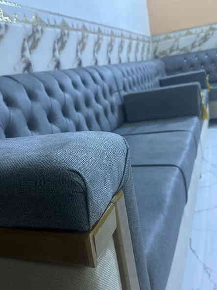 ‎🌹 السلام عليكم🌹
‎
‎موصفات الهيكل
الخشب جاو روسي  مناصف والبلوك  السود
‎السفنج مميز ضغط عالي  القماش  كتان  تركي قديفه او وتر بروف حسب  الموديل
‎
رقم المعمل***********
