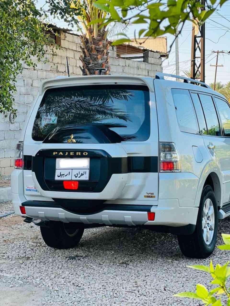 السلام عليكم
باجيرو 2018 مكينه 3500 رقم اربيل دولي جديد  باسمي هزه جديده السياره مكفوله من التبديل والصبغ حتى الدعاميات فقط بارد اصبعين كير محرك تبريد حداديه تخم تاير شاشه كامره تحكم ستيرن مثبت سرعه حساس خلفي السياره جديده مال بيت تجي وتشوف بعينك مكانه بابل الحله

للاستفسار الاتصال ***********
