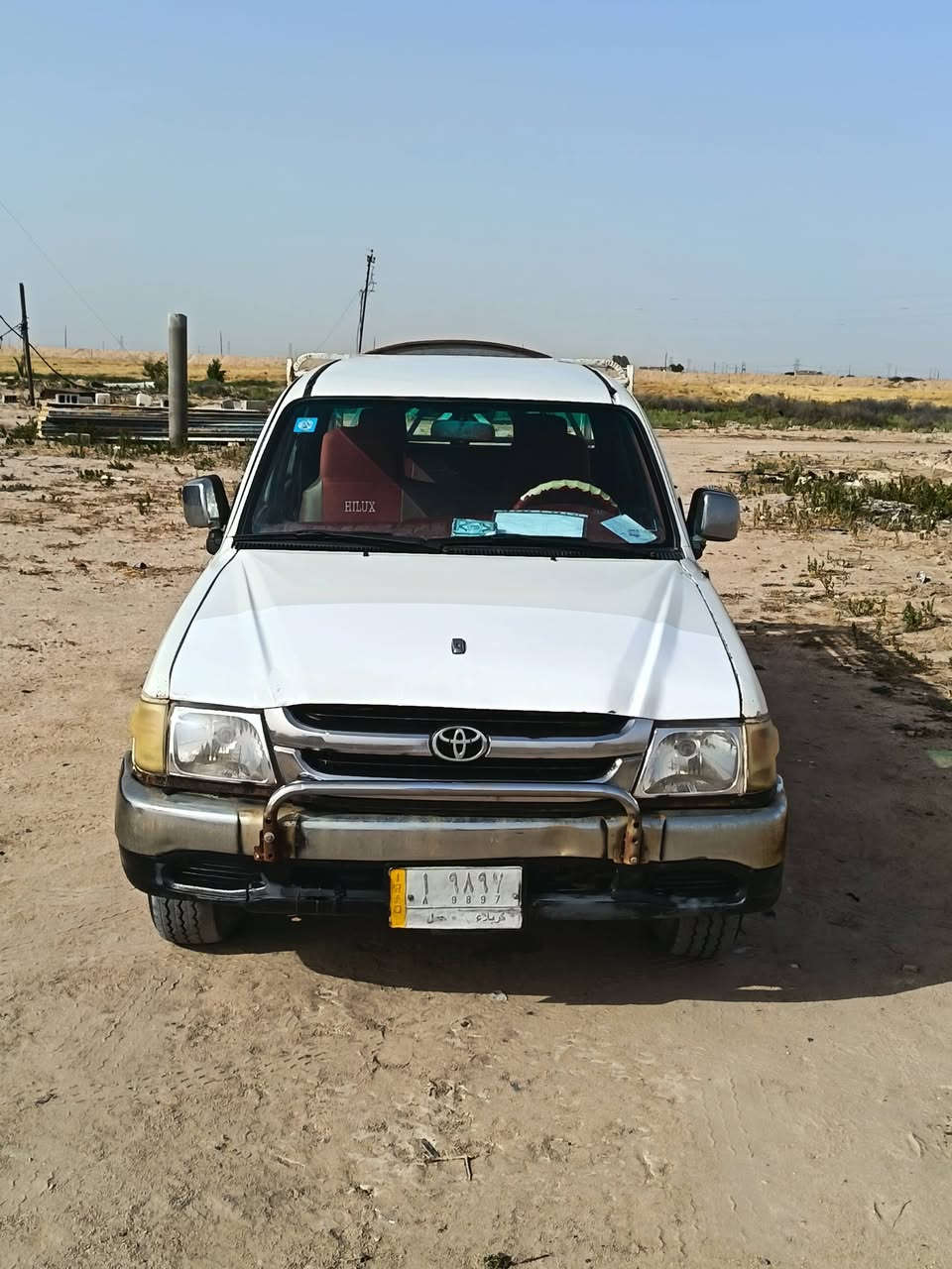 السلام عليكم 
بيكم 2005 مبدل بيها جاملغ العبري فقط كير ومحرك مكفولات سنويه مجدده المكان البصره الزبير السعر 90 وبيها مجال الشراي يتصل *********** وترهم مراوس

