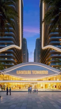 يونيك تاورز • شقلاوة أربيل • سند طابو