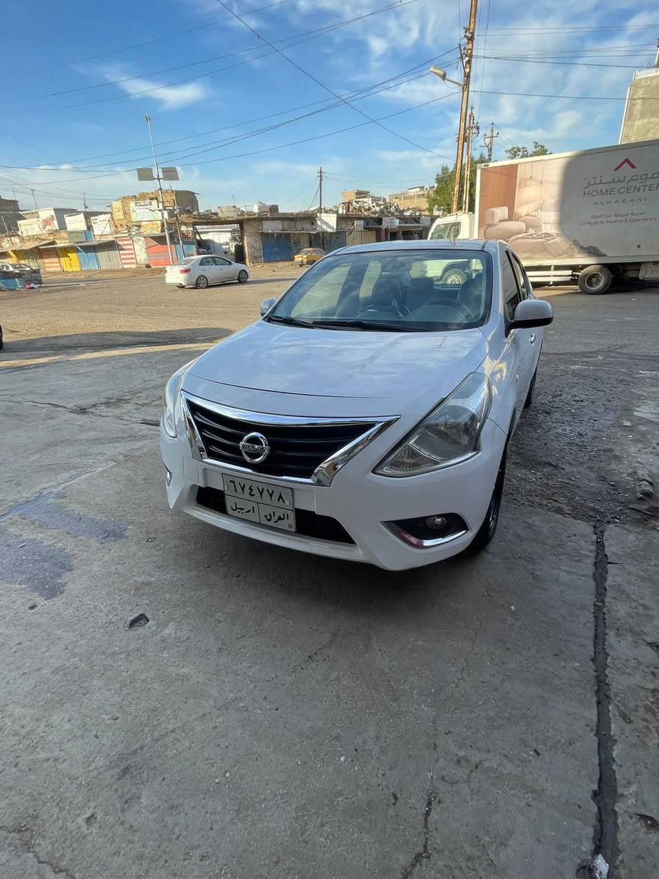 سلام عليكم
نيسان سني 2021
سياره مبدل بيها باب نفس الون 
وبيها بارد بسيط 
كير مكينه كله مكفول 
حداديه صدر كلها جديده 
رايدها ب103 وبيها مجال 
مكاني بغداد 
اي ستفسار ***********
