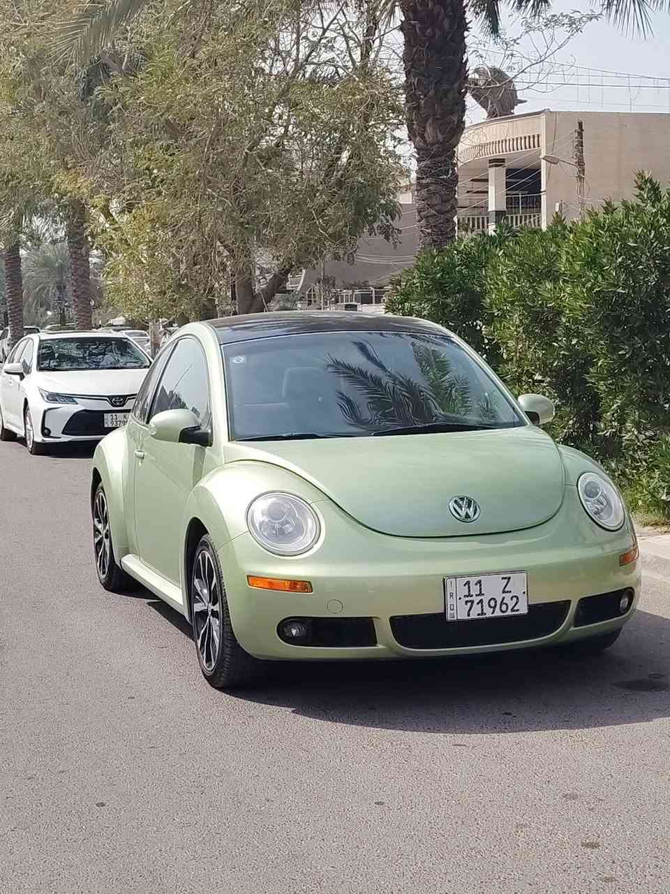 السلام عليكم ورحمة الله وبركاته 
فولكسواكن بيتل  2007
رقم بغداد باسمي 
بدون صبغ 
كلشي بيها شغال 
ب٧٥ وبيها مجال 
مكاني السيدية 
الشراي يتصل 
 ***********
