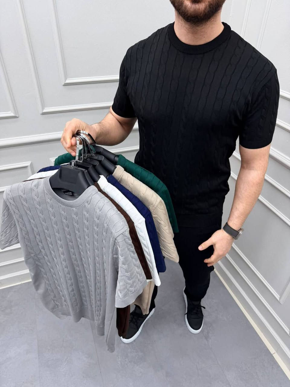 النوع تريكوا ناعم. نخب اول مطاط تركي.   1000 قطعه.  رجالي سيريات نضامي.   السعر للقطعه 4.25 دولار.    
***********. للاستفسار
