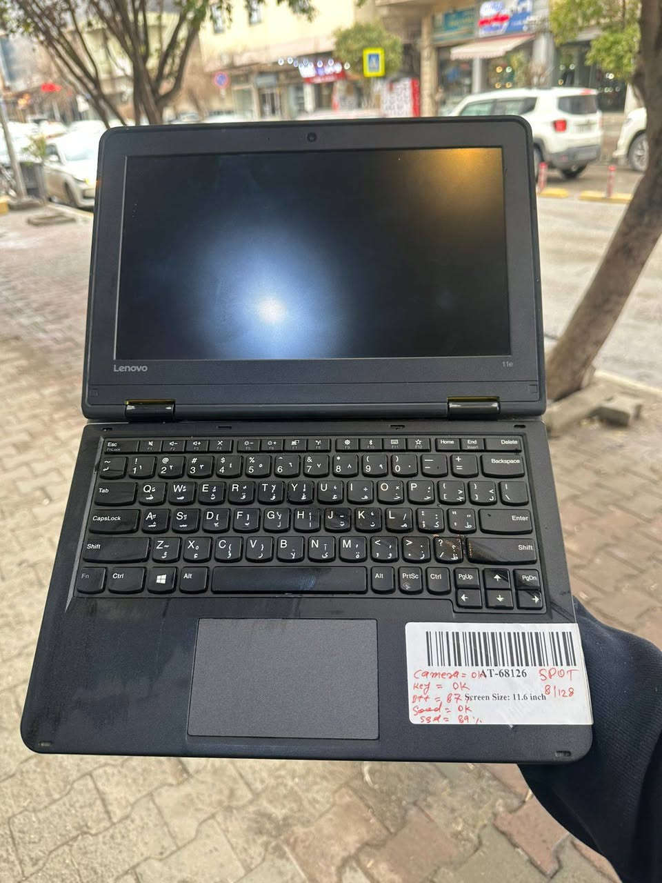 متوفر لابتوب لينيفوو جملة و مفرد
سعر مفرد 130 الف 
 Lenovo thing pad 11
Cori3-6
Ram-8Gb
Hard-128ssd
مع الحقيبه وماوس وماوس باد
توصيل كل عراق 
عنوان - ارييل شارع صولطان مظفر 
واتس اب ***********
