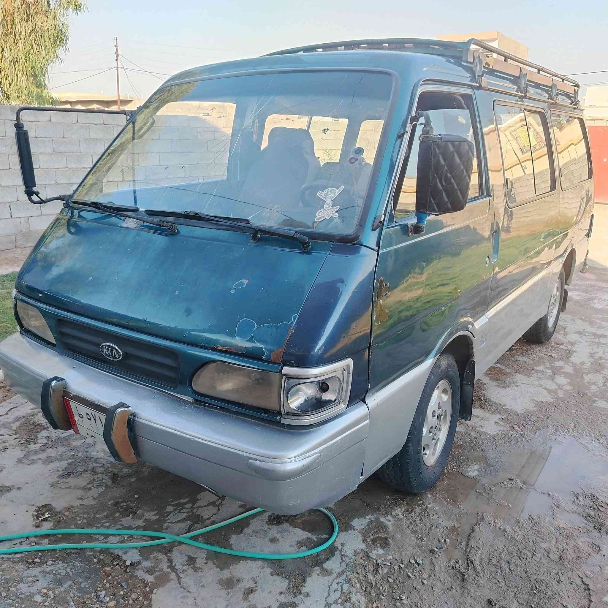 للبيع كيا بستا موديل ٩٥ سياحي رقم بغداد مصفره هيئة ومرور تحويل ثاني يوم او وكاله مكفوله مكينه وكير اكسل تخم تاير جديد شواصي مكفولات سياره جاهزه من كلشي صدر بور مشط رقم الشاصي بلادي نضيف  ديالى بعقوبه ***********
