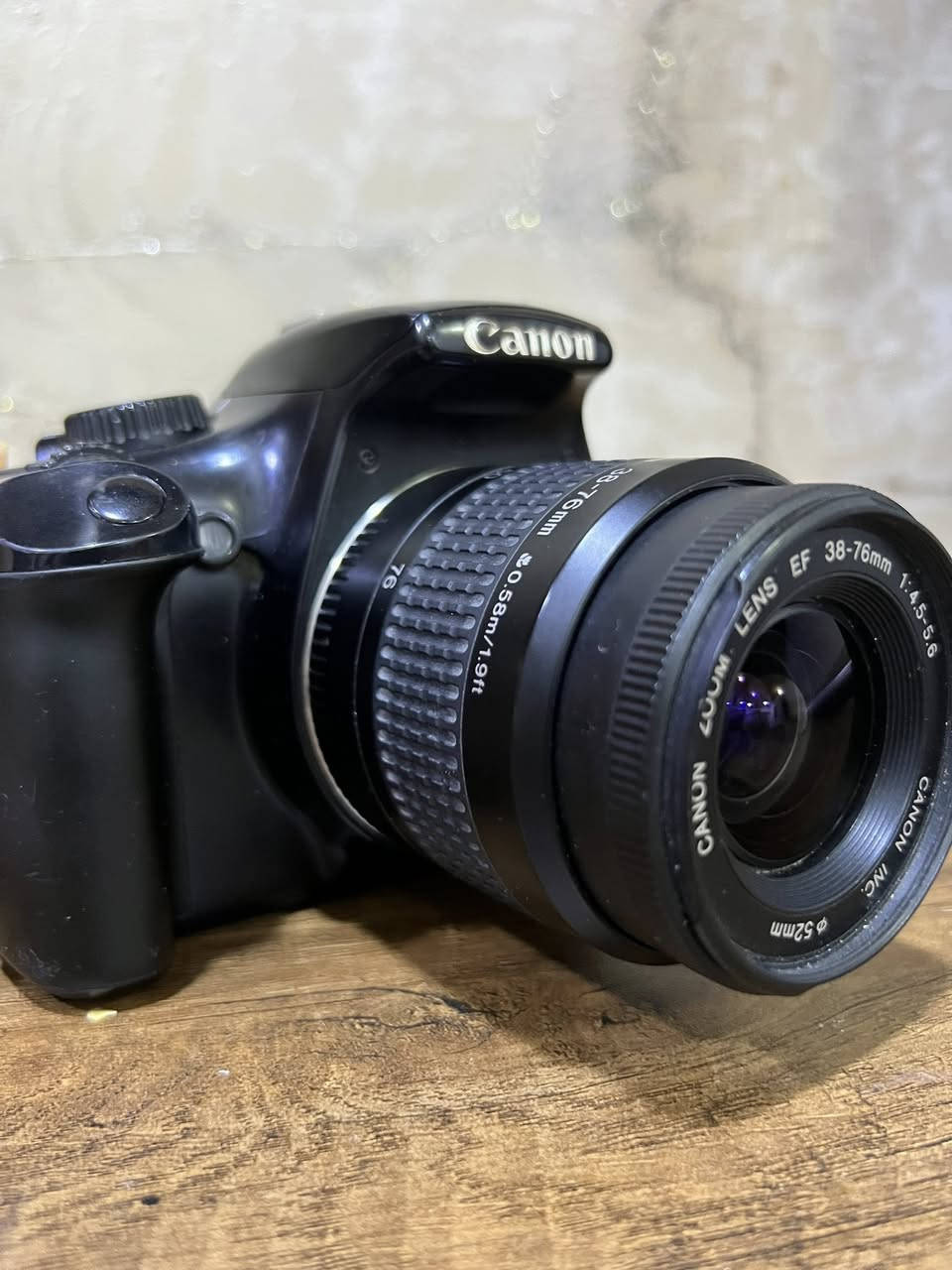 كاميرا كانون 1100 فول نضافة مثل ماواضح بالصور مع رام وبطارية وعدسة وشاحنه
السعر 250 وبيها مجال 

العنوان البصرة اذا تريد تجي تفحص وعندي توصيل مجاني لجميع المحافظات


**إذا كنت صاحب هذا الإعلان وتريد حذفه لأي سبب، رجاءا أرسل رسالة إلى الدعم الفني**