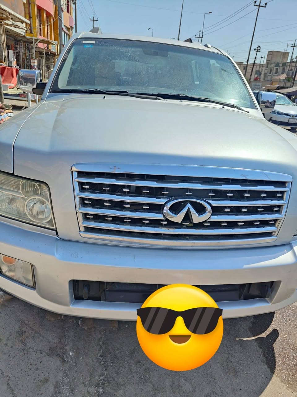 انفنتي اكس 56 موديل 2010
مصبوغ عامه جماليه 
بيه مشكله البنك مايرجع
للبيع 
سنوي 2030ابسمي رقم بصره
***********
