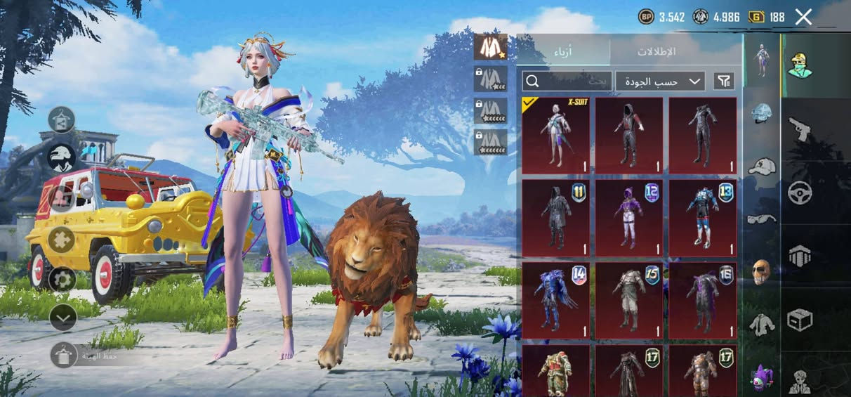 سلام عليكم حساب للبيع ومراوس يكون حساب فول حسابي مرتب
حساب ملعوب من 3بي خمس كونكرات5 بكج 
كامل مال لبسه اكس 
الاسلحه التطور20
لفل الحساب 85
الامفور لفل6
حساب حلو ومتعوب على
السعر 120 
وبي مجال للطيبين


**إذا كنت صاحب هذا الإعلان وتريد حذفه لأي سبب، رجاءا أرسل رسالة إلى الدعم الفني**