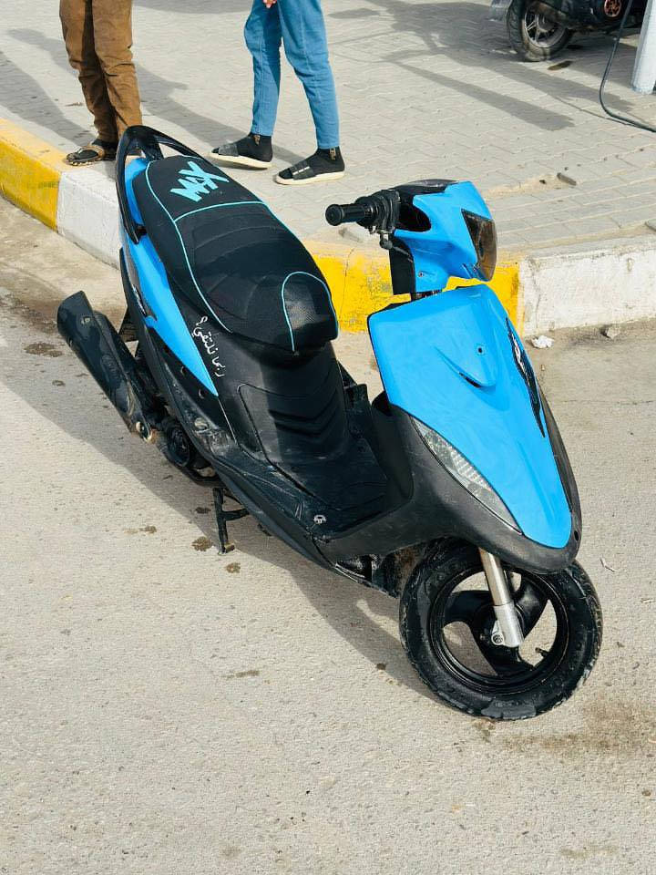 السلام عليكم/ ماكس عدله ياباني سلف هندر كله شغال مكينه55  مكفول دبل NCYامامي وخلفي  هم اصلي 
كفر شوفه عينك دراجه لاتنقيص لاتبخير  مكاني كربلاء شهداء سيف سعد ***********متواجد واتساب 
سعر600بيه مجال بسيط
