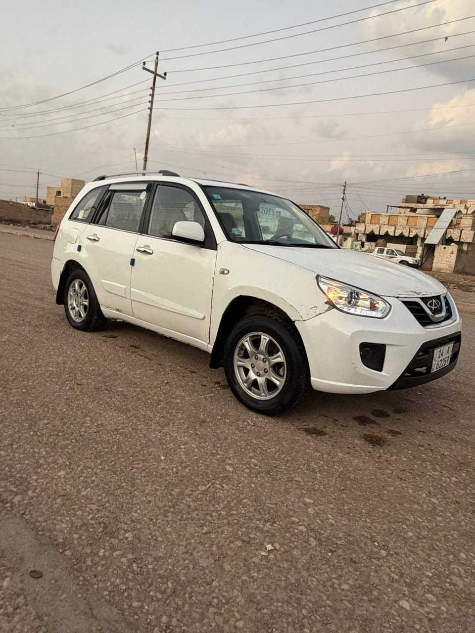 شيري تيكوو👌 موديل 13/. سياره مكفولة من الضربه وتبديل. كير مكينه كفاله كهربائيات حداديه تخم تاير كله شغاله تبريد شغال سنويه ال 30 رقام جدد نكليزي مشروع وطني. دواخل حلوات. 
السعر 👈.  43   .  وبيها مجال قليل العنوان العمارة 🦅 مكلف بنشر شراي تصل علا صاحبه 📞.  ‏‪‏‪***********‬‏
