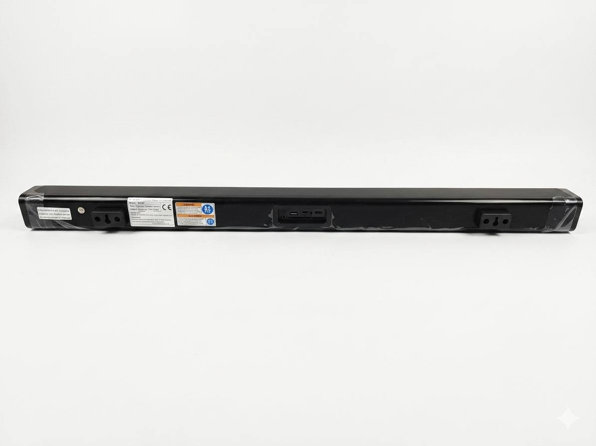 ​📢 للبيع: مكبر صوت شريطي (Soundbar) بتصميم أنيق وصوت مجسم
المواصفات والمميزات:
​تصميم عصري ونحيف: يأتي بشكل شريطي (ساوند بار) مميز، مثالي لوضعه أسفل شاشة التلفزيون أو شاشة الكمبيوتر دون أن يشغل مساحة.
​خيارات اتصال متعددة:
​يدعم الاقتران اللاسلكي عبر البلوتوث (Bluetooth) بالهواتف والشاشات الذكية واللابتوب.
​يحتوي على منفذ AUX للتوصيل السلكي المباشر.
​يدعم تشغيل الموسيقى مباشرة عبر فلاشة USB أو كارت ذاكرة TF Card.
​لوحة تحكم مدمجة: أزرار بارزة وسهلة الاستخدام في المنتصف للتحكم بالصوت، التنقل بين المقاطع، وتغيير وضع التشغيل (Mode).
​حالة الجهاز: جديد تماماً تم فتحة لغرض التجربة للجهاز كما هو واضح في الصور.  
​السعر المطلوب: [000 55] ​المكان: [الديوانية] ​للتواصل: [*********** التواصل عبر واتساب
