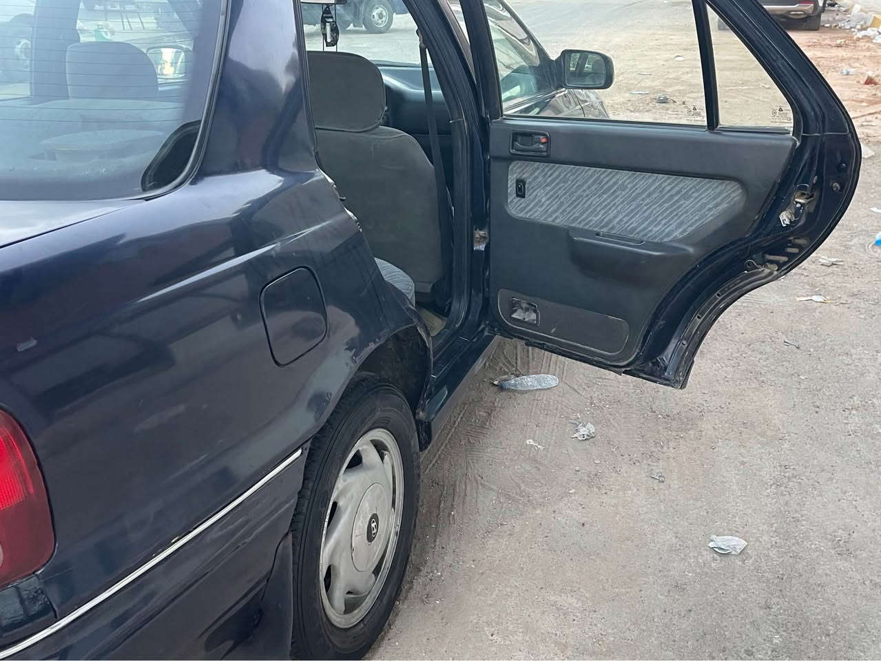 النترا 1995
ماشيه 356 الف حقيقي والسياره على نضافتها تشهد
شرط تسوي سونار بيها فقط هلالات صبغ واذا طلع غير شي اني اخسر السونار وانطيك السياره بلاش
سياره بلاديه جدا وجانت مضمومه بشرط كلشي بيها شغال
4 جام كهرباء شغال وسنتر لك البلادي مو بطاله صيني
 كير عادي مكينه مفتوح
مكينه وكير كفاله بشرط
تبريد ثلج شرط واكفه ثلج
حداديه وتايرات كفاله 
شرط بدون صبغ ع البلاد
دواخل شركه ومدوشم الارضيه مالتها
سعرها 36 ومجال بسيط
مكانها ديالى بعقوبه حي المعلمين
للاتصال 
*********** بعقوبة, ديالى
