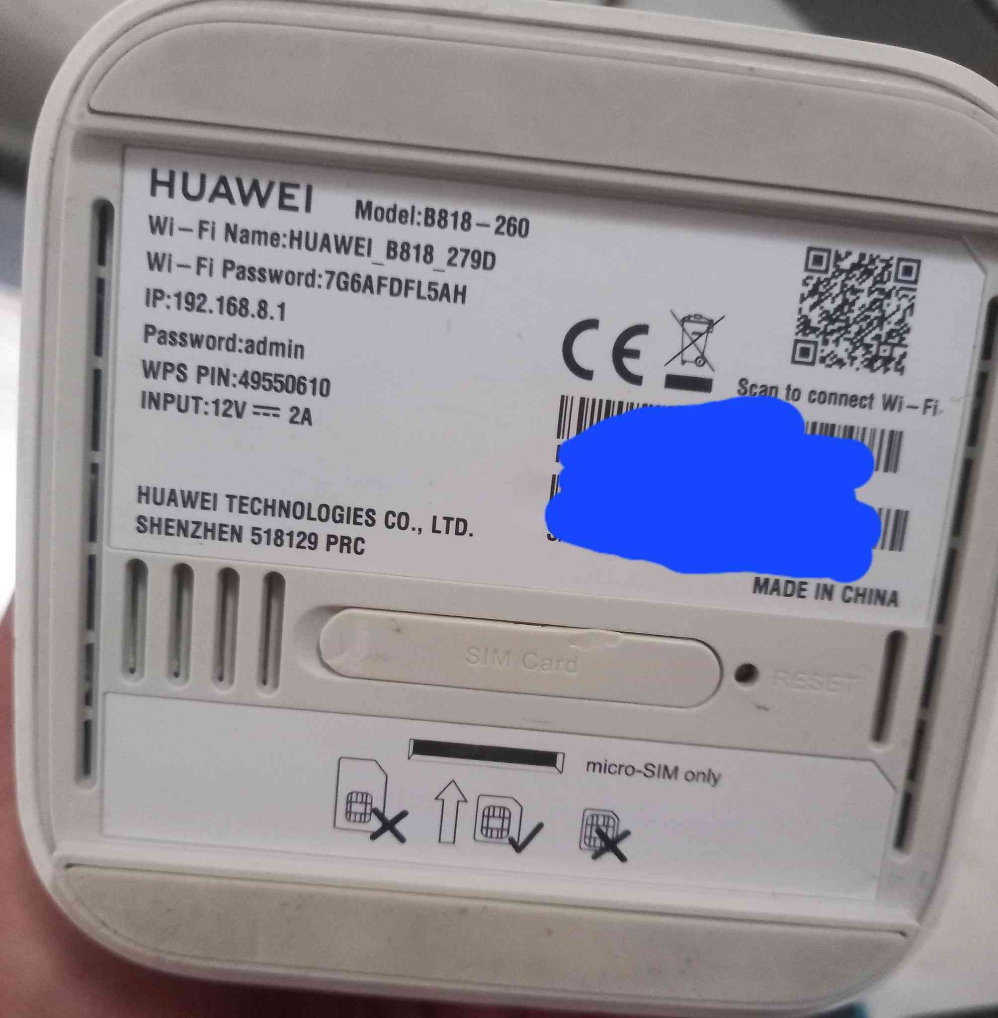 للبيع راوتر هواوي جوكر ..اسيه ..اثير.. كورك 

Huawei B818-260

،من أفضل راوترات الـ4G  من هواوي. معلوماته 

يمكن استخدامه مع الإنترنت الضوئي ممتاز جدا مع Ftth

🔹 الاسم والموديل

Huawei B818-260

راوتر منزلي يدعم شريحة اتصال (SIM)

🔹 الشبكة والسرعة

يدعم 4G LTE Cat 19

سرعة تحميل نظرية تصل إلى 1.6 جيجابت/ث

سرعة رفع تصل إلى 150 ميجابت/ث

يدعم تجميع الترددات (Carrier Aggregation) لتحسين السرعة والثبات

🔹 الواي فاي

Wi-Fi 5 (802.11ac)

ثنائي النطاق:

2.4GHz

5GHz

سرعة واي فاي إجمالية تصل إلى 1300 Mbps

يدعم ربط عدد كبير من الأجهزة (64 متصل )

🔹 المنافذ والاتصال

2 × منفذ LAN جيجابت

1 × منفذ LAN / WAN

منفذ RJ11 (للهاتف – حسب التفعيل)

منفذين هوائي خارجي TS-9 لتحسين الإشارة

شريحة micro-SIM 

🔹 الإدارة والإعداد

الدخول للإعدادات عبر:

192.168.8.1

اسم المستخدم: admin

يدعم:

تغيير التردد يدويًا

تثبيت تردد

DMZ / Port Forwarding

Bridge Mode (بحدود)

🔹 الاستخدام المثالي

✔ مناسب : سعر ٨٠ هو توصيل وتساب ***********

الإنترنت المنزلي

المشاهدة بجودة عالية (Netflix / YouTube 4K)
