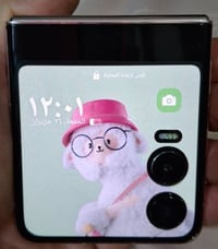 ‏جهاز للببع ‏  **Infinix Zero Flip** ‏| **الشاششات** | داخلية 6.9 إنش ...