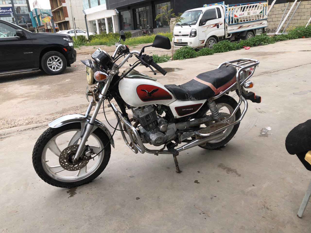 السلام عليكم دراجه للبيع او مراوس ب4كير الي عنده مراوس ينزل بتعاليق وشراي يخابرني أو يجي خاص 
عنواني كركوك حي العسكري قرب موقف الكوسترات ***********
