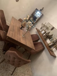 ميز طعام • ٦ كراسي • بضاعة هوم سنتر