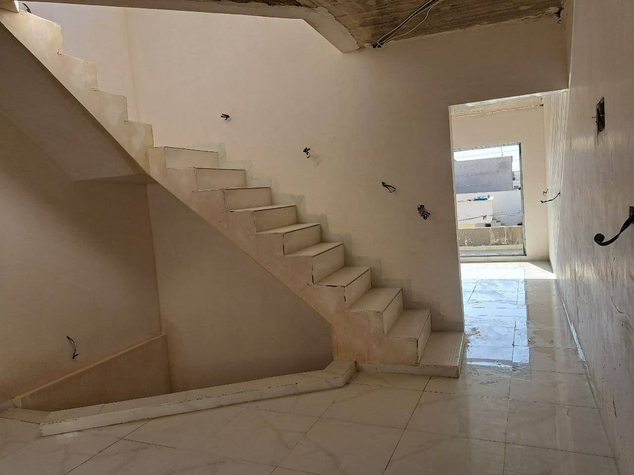 دار 100متر طابقين - 5متر واجهه وعمق 20م بي نواقص مثل ماموضح بالصور - طابو للبيع في منطقة ال٥٨ قرب محطة وقود شمس سعر ٧٤ مع مجال للمعلومات اتصال على***********
