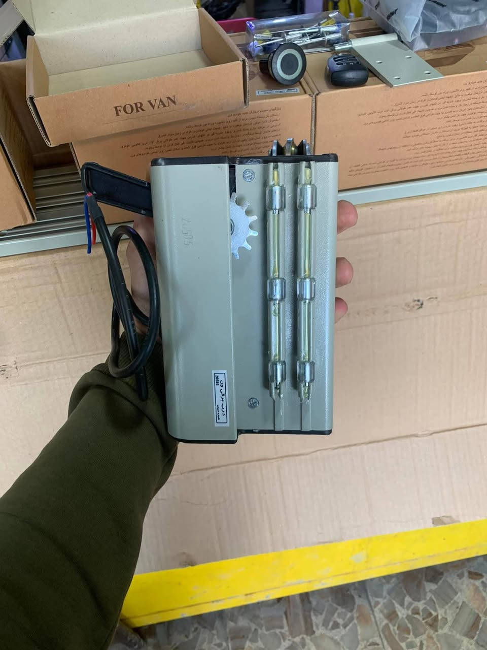 السلام علیکم وصل ماطور باب کهربای صنع ایرانی درجە اولا  توصیل لکل محافظات
***********
***********
