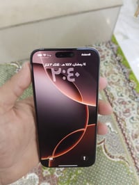 شباب جهاز 16 pro max للبيع نضافة ١٠٠ بطارية ٩٦ بعدة داخل الضمان عربي ش...