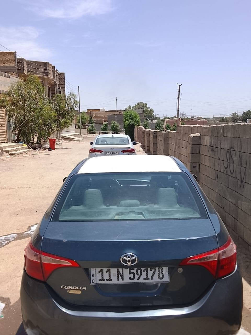 سلام عليكم كورلا للبيع مديل 2019 رقم جديد و سنوية جديدة الحد 2030 سيارة حادثها من أمريكة سرقة جاملغات أمامية 
وهناا بلعراق صار بيها بنيد صبغ أثر شخوط سعر 125وبيها مجال تجي تكلب وتقتنع وتروح تأخذ سونار وبيك خير ودلل سيارة جديدة ونضيفة مكاني بغداد المشتل رقم الهاتف ***********
