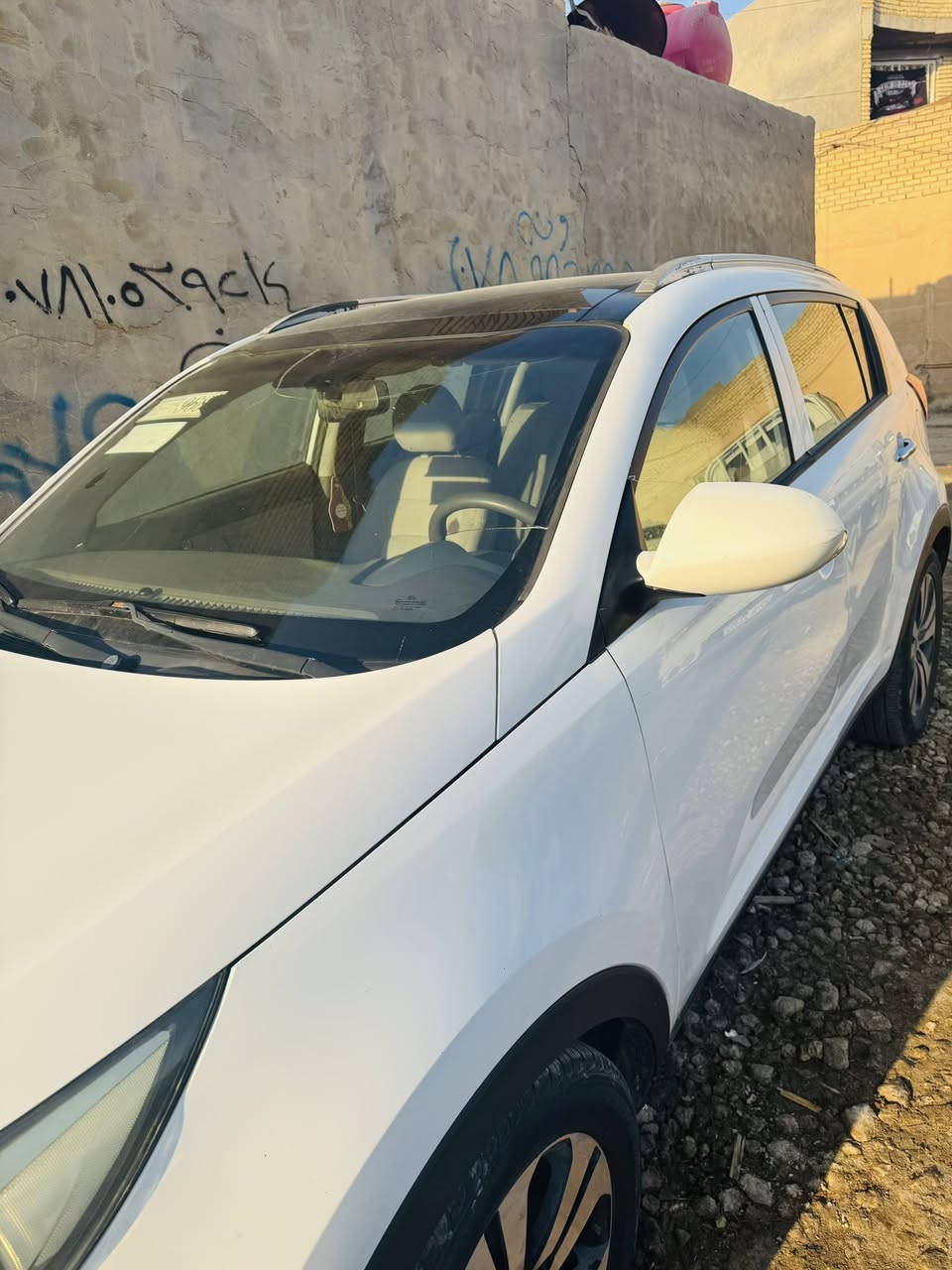 السلام عليكم
سبورتج ٢٠١٢ خليجي مكفولة رقم أربيل سنوية ساقطة 
مكان السيارة بابل القاسم 
رقم الهاتف ***********
السعر ١٣٥  وبيها مجال
