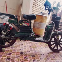 بايسكل شحن • ٥ بطاريات • بدون شاحنه