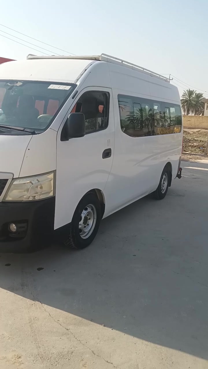 سلام عليكم 
نيسان اورفان للبيع رقم كربلاء الماني 
مكينه كير أكسل خير من الله تبريد شغال بيها اللغد الجوة الباب السلايت وبارد قليل بالجنطه السيارة بأسمي تحويل ثاني يوم مصفر هيئه مكاني حله السعر 185 وبيها مجال ***********
