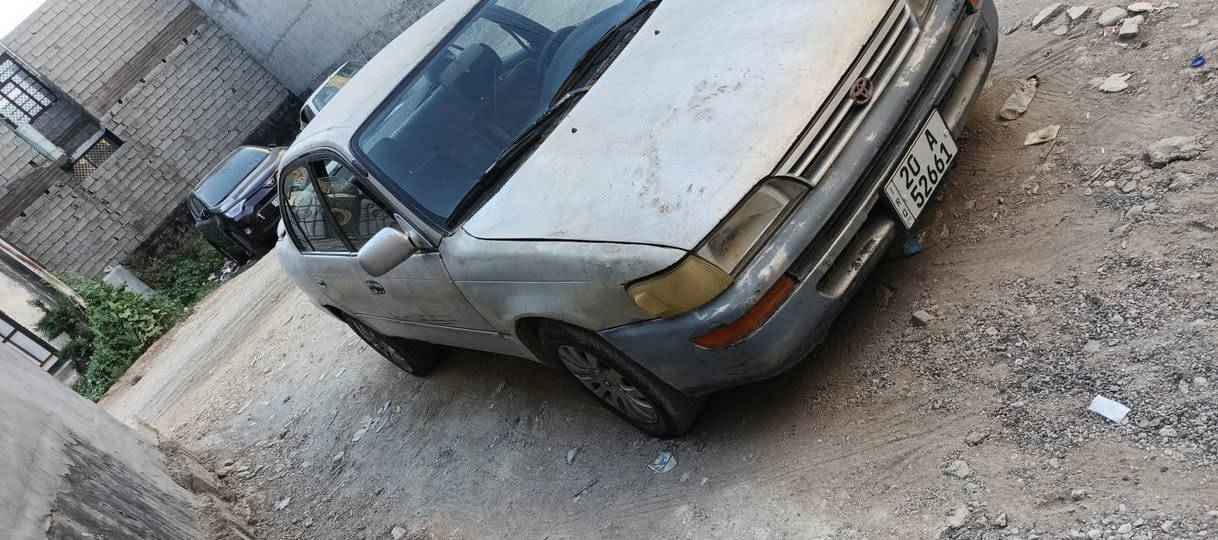 السلام عليكم
كورلا موديل 93 للبيع سنويه لل31 هزه جديده بأسمي السعر 33 المكان ديالى بعقوبه 
***********
