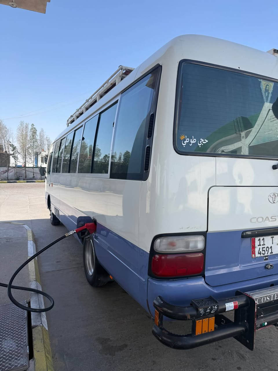 كوستر 2013مكفوله من الضربه دوشمه عامه قلاب كرنفال تخم تاير حداده خير من الله تبريد ثلج *********** الزبير, البصرة
