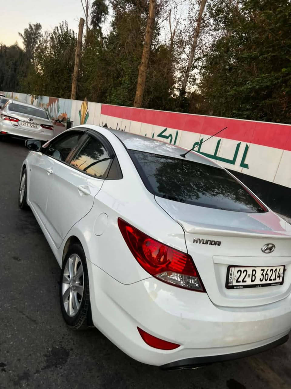 للبيع اكسنت 2013
سيارة بدون صبغ بدون ضرر 
فقط شوية بارد بالجاملغ الامامي
محرك ١٦٠٠٠ ما مفتوح شرط
كير شرط 
رقم اربيل 
هزة وسنوية ما نافذة 
نظيفة حيل
لمعرفة السعر 
***********
***********
