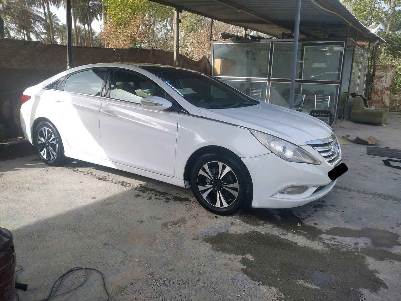 للبيع سوناتا 2011 خليجي فول مواصفات رقم بغداد سنويه مجدده لل 2029 محرك 2400 دوش السياره جديده مكفوله من الضربه والتبديل بيه صبغ جاملغ امامي بدون فتح وشبرين بالجاملغ الخلفي اثر شخط بدون ضربه السياره جديده مكينه كير حداديه جدد تخم تاير جديد تبريد ثلج 
السعر 107 وبيه مجال 
للاتصال ***********
***********
المكان بابل الحله
