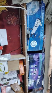 تليسكوب • قطعتين • قطعة صغيرة