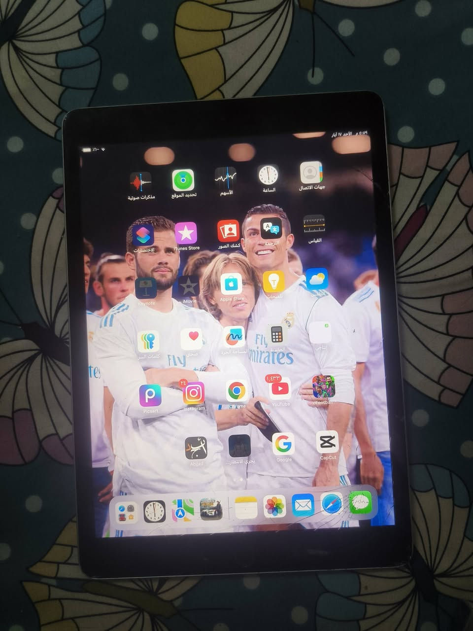 للبيع ايباد ٩ بس بطارية تعبانه لباقي نضيف ١٥٠وبي مجال


**إذا كنت صاحب هذا الإعلان وتريد حذفه لأي سبب، رجاءا أرسل رسالة إلى الدعم الفني**