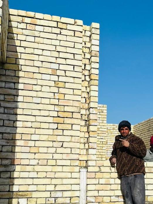 السلام عليكم خلفه بناء داخل كربلاء شغل نضيف ولتزام اتصل وبي وتساب***********
