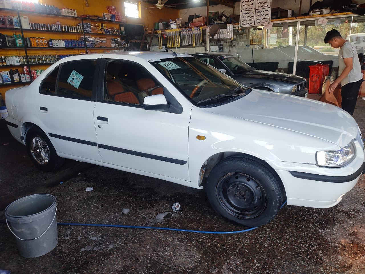 السلام عليكم سياره سمند للبيع موديل 2010 شكل لل11كهربائيات كولها شغاله تايرات جدد محرك خير من الله وگير جديد فرنسي سياره مكفوله بيها البنيد والجاملغ  مكاني كربلاء الحسينيه العطيشي  السعر 31 وبيها مجال بسيط 
***********
