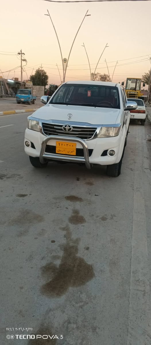 البيع هايلوكس موديل 2015 مقفوله كفاله عامه رقم اربيل تحويل مباشر رقم الموبايل ***********
