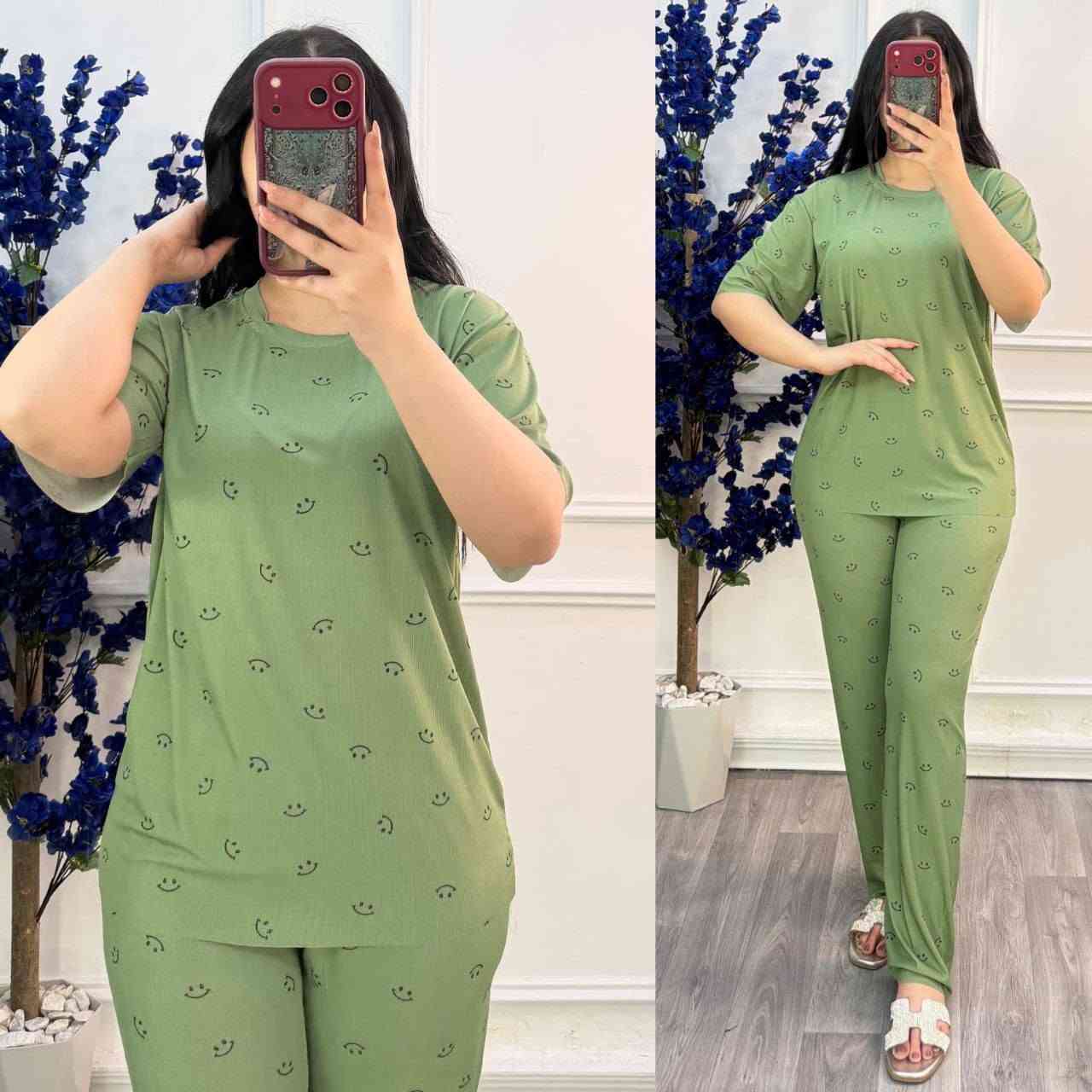 تراك نسائي بناتي أنيق جدآ 😍
أناقة وراحة بنفس الوقت ، تصميم ناعم بنقشة نازكة يضيف لمسة أنوثة جذابة 💕

🔹 نوع القماش: فانيلة قطن ليكرا مطاط مريح وخفيف على الجسم🔹
فصال مرتب وبجودة عالية عالفحص ✔️ 

القياسات M.L.XL.XXL.

السعر 12  الاف 
🚘يوجد خدمة توصيل لجميع محافظات العراق ٤ الاف🚘

للتواصل خاص او واتساب ***********
