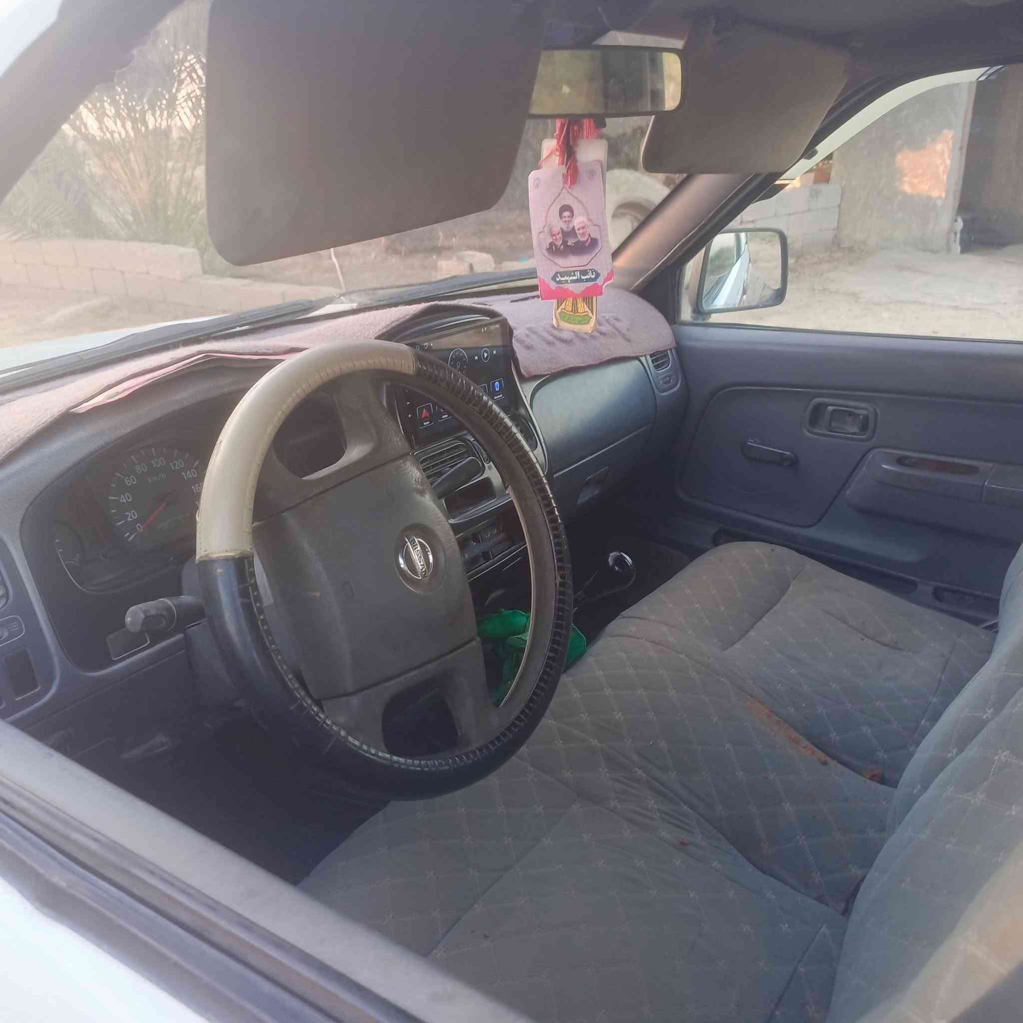بيكم نيسان شبوط موديل 2003مكفوله من ضربه لقويه شاصي مكفول تبريد بس غاز طخم تاير  مزاد وزاره داخليه معامله كامله رقم بغداد ***********
