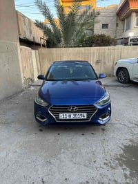 للبيع اكسنت 2019 وارد امريكي رقم بغداد  بنيد مبدل ومصبوغ سونارهة مرفق ...