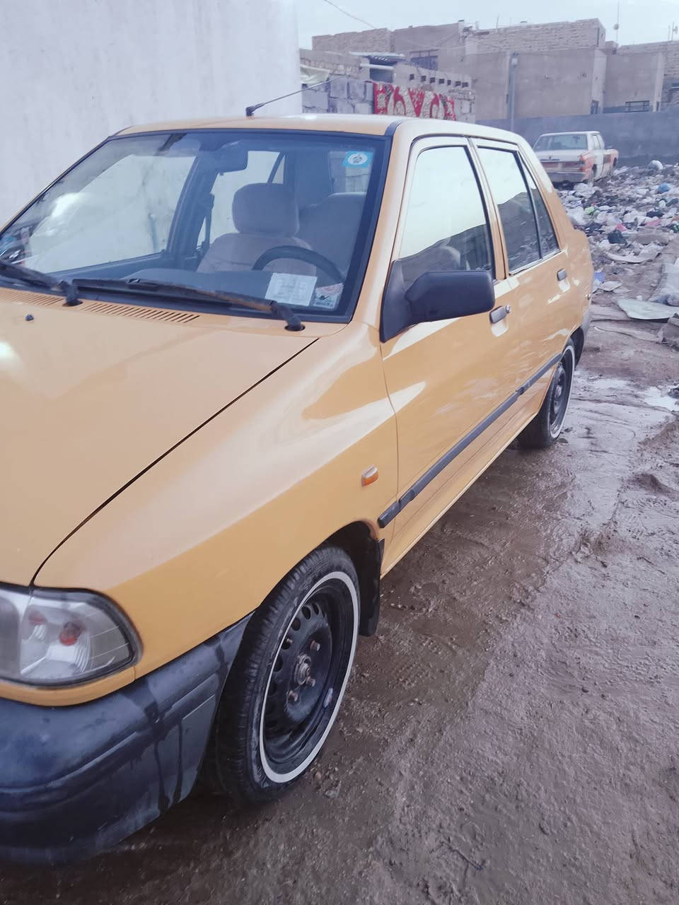 السلام عليكم سايبا موديل 15كفالة عامه من الفتح والتبديل والصبغ المكينه على الشركة  ضعف قليل مامفتوحه تبريد شرط كير كهربائيّات شرط تخم تاير الحدادية نص عمر والسوك كلشي بي وانته اخوي وناج راسي جماعت 40لاتعلق ومابيع السعر 45وبيها مجال بسيط حك الجيه السيارة باسمنا رقم بابل العنوان الديوانية حي العسكري الثاني الاتصال ***********
