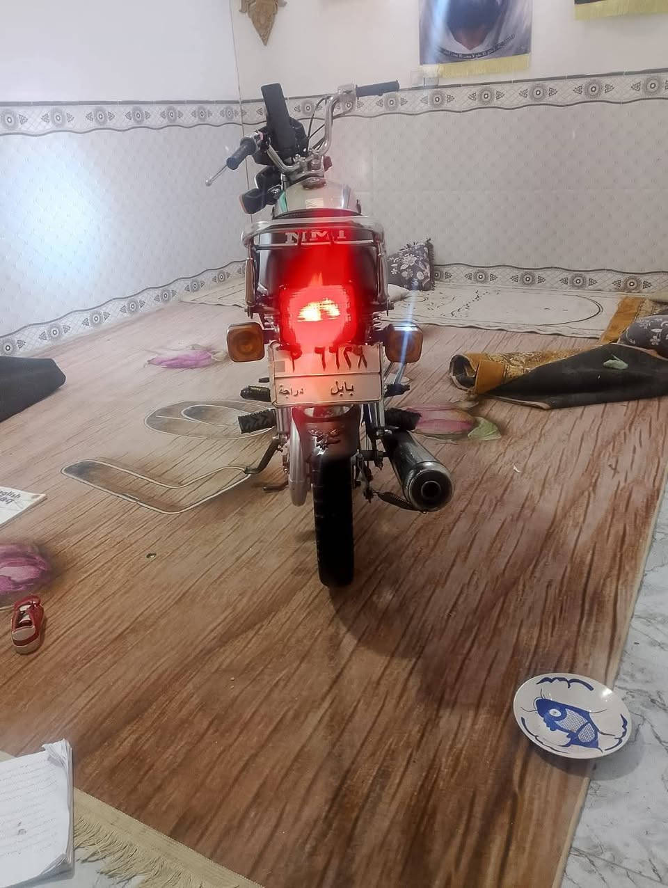 السلام ارشه محرك نامه تعميرموديل 2025 لبيع دراجه نضيفه مكينه مكفوله كهربائيات شغاله دراجه رقم بابل وسنويه سعر 700وبيها مجال مكان بابل ابو غرق  ***********
