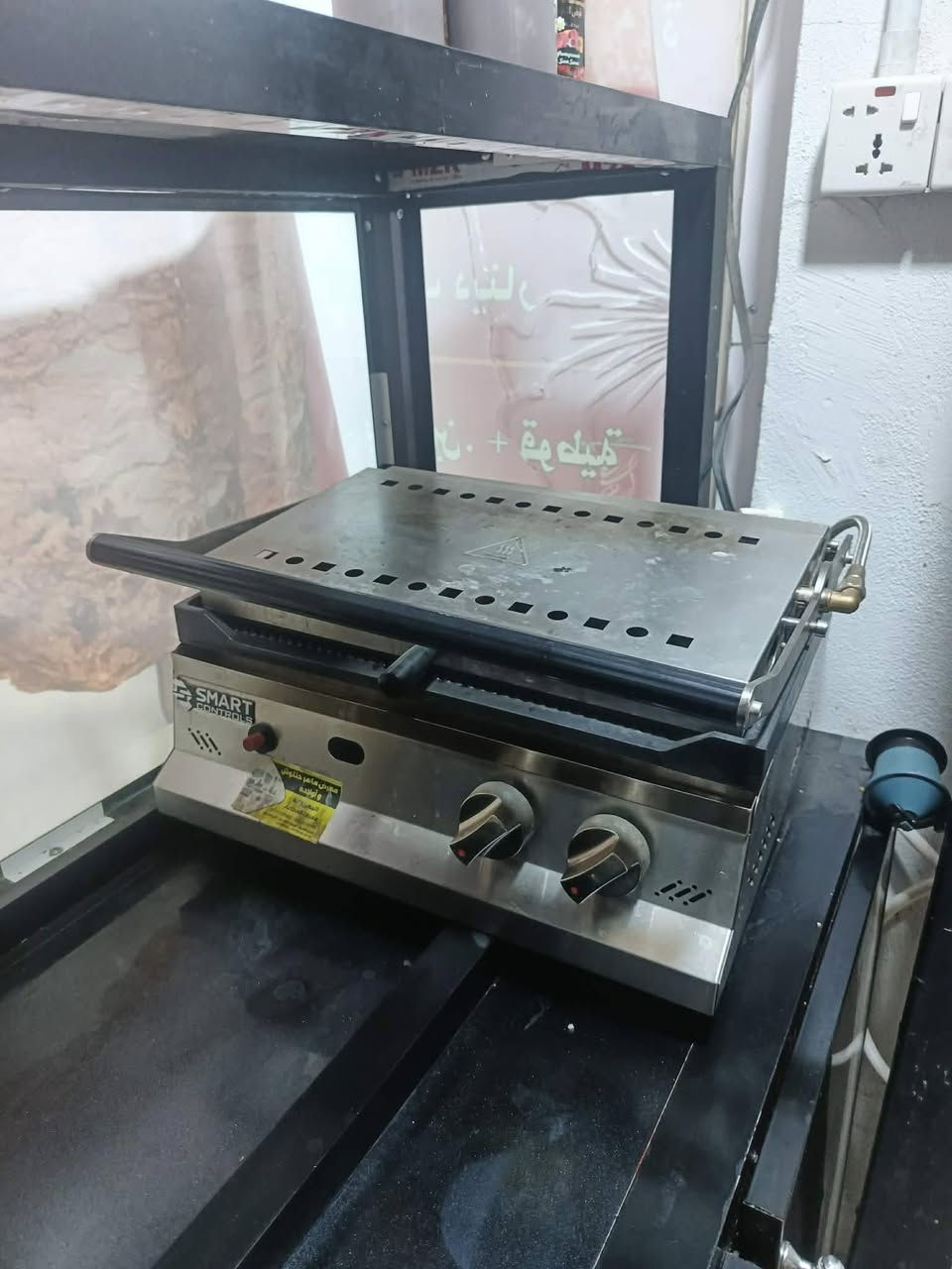غراض مطعم نظيفات حيل
ثلاجة هيتاشي. بابين  باب ثلاجة وباب مجمدة كبيرة. السعر النهائي مليون.  جديدة كلش استعمال قليل. 

شواية دجاج. ثقيل. جديدة استعمال قليل. ٨ شيش.  السعر ٧٠٠ 
شواية گص. ثقيل. نضيفة حيل. شيشين. السعر ٥٠٠. 

كلن برگر كبير مع قلاية. فنگر. السعر ٥٠٠

كابسة. صاج. وبركر. كبيرة. سمارت  الاصلية. جديدة كلش استعمال قليل. السعر ٢٥٠.

ميوزة. كافترية.  تسكام  درجة اولا.   ٥٠٠.

قلاية. فنگر.  غازية جديدة.  السعر ٢٠٠.


**إذا كنت صاحب هذا الإعلان وتريد حذفه لأي سبب، رجاءا أرسل رسالة إلى الدعم الفني**