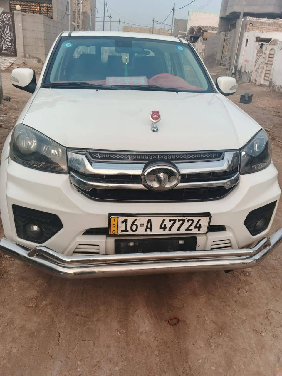 سلام عليكم سياره لبيع كريت ويل موديل ٢٠٢٤ رقم قادسيه دولي الجديد سنويه مجدده ال٢٨ تحويل ثاني يوم ماشيه ٩٤ الف بيها رش صبغ بنيد وجاملغ  والباقي مكفول المكان الديوانيه السعر ١٢٠ وبيها مجال اتصل ***********
