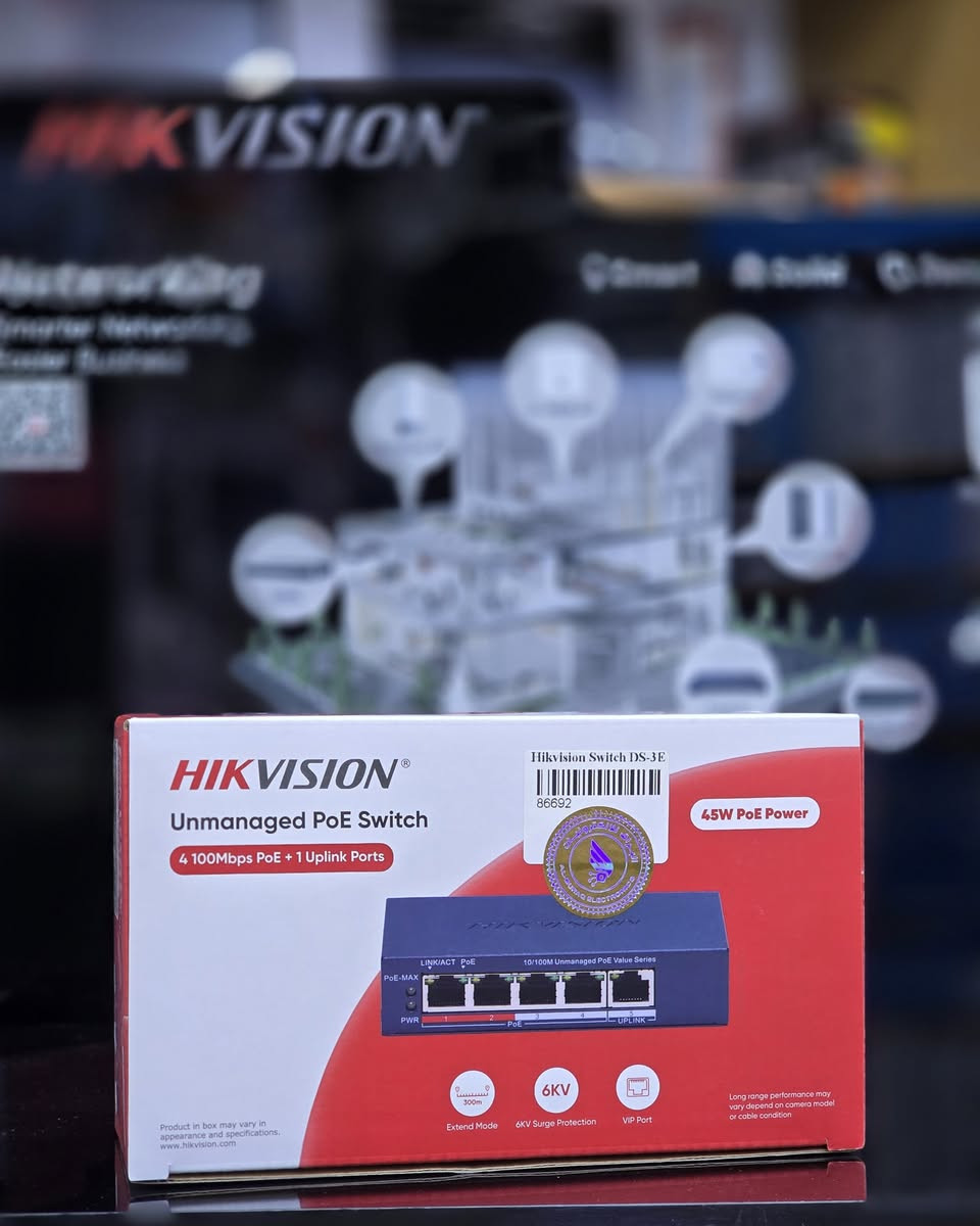 🔥 وصلت أحدث منتجات HIKVISION  إلى البراق للإلكترونيات 🔥

إذا تريد أداء ثابت، سرعة عالية، واعتمادية طويلة الأمد
البراق يقدملك الجيل الجديد من حلول الشبكات من هيكفجن 👇
🔹 راوترات Wi-Fi 6 و Wi-Fi 5
AX1800 / AX1500 / AC1200
تغطية أقوى 📶
سرعة أعلى ⚡
دعم Mesh للأماكن الكبيرة
مثالية للبيوت، المكاتب، والمحلات
🔹 سويتشات شبكات + PoE
Unmanaged & Smart Managed
تغذية كاميرات مباشرة بدون محول
ثبات عالي وحماية من الضغط
حل مثالي لأنظمة المراقبة والشبكات
💡 ليش تختار البراق؟
✔ منتجات أصلية 100%
✔ أحدث الإصدارات
✔ خبرة طويلة بمجال الشبكات والمراقبة
✔ دعم ونصيحة قبل وبعد الشراء

العنوان : الديوانية - شارع المصورين - مجاور حلويات النور 
للاتصال والاستفسار : ***********
