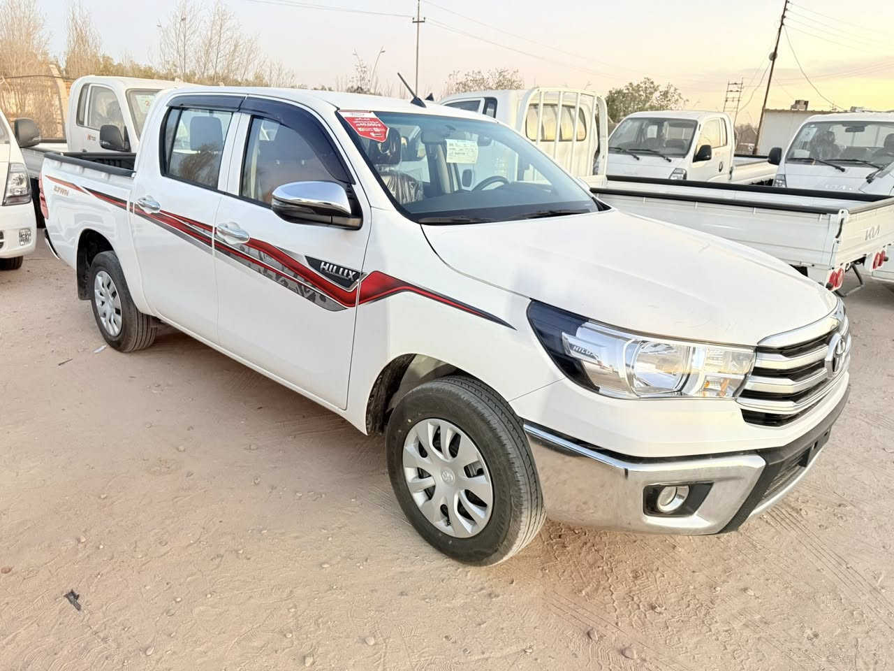 هايلوكس 2025 زيرو بدون رقم تترقم جميع المحافظات ضمان شركة ساز 8 تبديلات دهن مجانية السعر 245ورقه  بدون رقم مكاني البصرة سفوان  للاستفسار *********** 
***********
