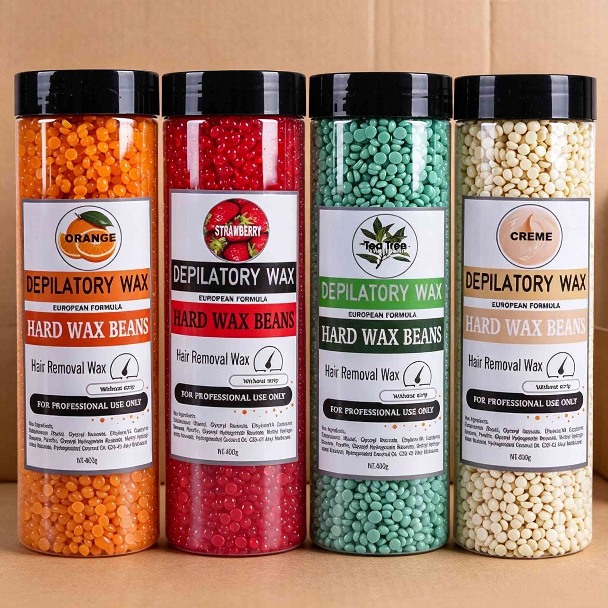 Premium Hard Wax Beans 400g Bottle✨
 
No wax strips needed! Premium solid depilatory wax beads for full body hair removal
Gentle low-melting formula, skin-friendly for salon & home spa use
Long-lasting clean hair removal, smooth soft skin after every wax session
Perfect for arms, legs, bikini, facial & sensitive areas, multi-scent available
WhatsApp/WeChat: +86 19988219234
#HardWaxBeans #WaxBeans #SoftWax #WaxOil #DepilatoryWax #HairRemovalWax #HotWax #ColdWax #HoneyWax #SugarWax #Beeswax #WaxKit #HomeWaxing #ProfessionalWax #SalonWax #SpaWax #SalonSupplies #SpaProducts #WaxPot #WaxMelter #ParaffinWax #WaxForSalon #WaxForSpa


**إذا كنت صاحب هذا الإعلان وتريد حذفه لأي سبب، رجاءا أرسل رسالة إلى الدعم الفني**