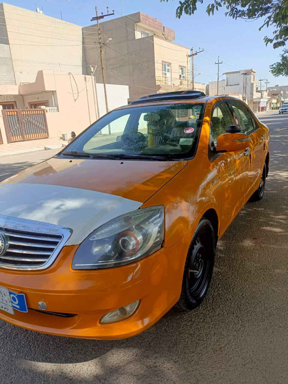 السلام عليكم
جيلي موبل للبيع

2013 گير اوتوماتيك 

سنوية جديد مشروع وطني 

صدر جديد تبريد ثلج 

تخم تأيرات 

الضرر فقط الصنوق بي معجون 

 مكان كركوك

***********
السعر 50 ولي مجال
