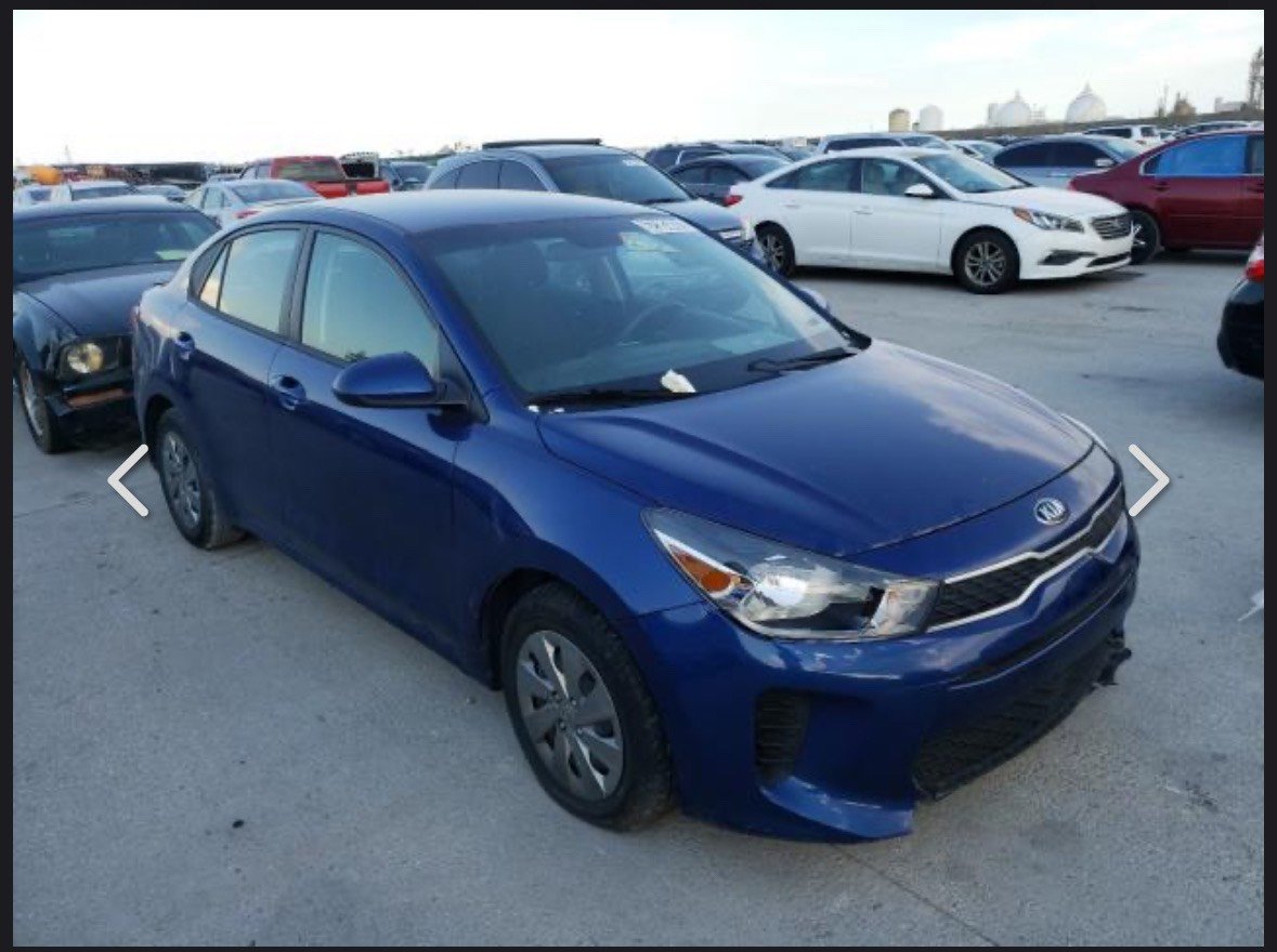 تحيه طيبه السلام عليكم ورحمة
كيا ريو 2020 حادث موضوح صور 
ماشيه 80 ميل 
مكينة 1600 دوش 
تحكم شاشه كامره 
مثبت سرعة 
مانع الانزلاق 
ايكو سبورت 
قيادة ذاتية 
تبريد تدفه كاملة 
رقم اربيل شرط تحويل 
115 ورقه بيها مجال بسيط 
أي استفسار رقم صاحب السيارة 
***********  أبو احمد 
مكان بغداد سيديه