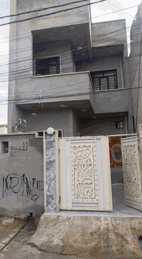 بيت للايجار • بظهر جامع حسين الدبو • ٤ غرف